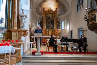 Ansprache der Bürgermeisterin in der Pfarrkirche
